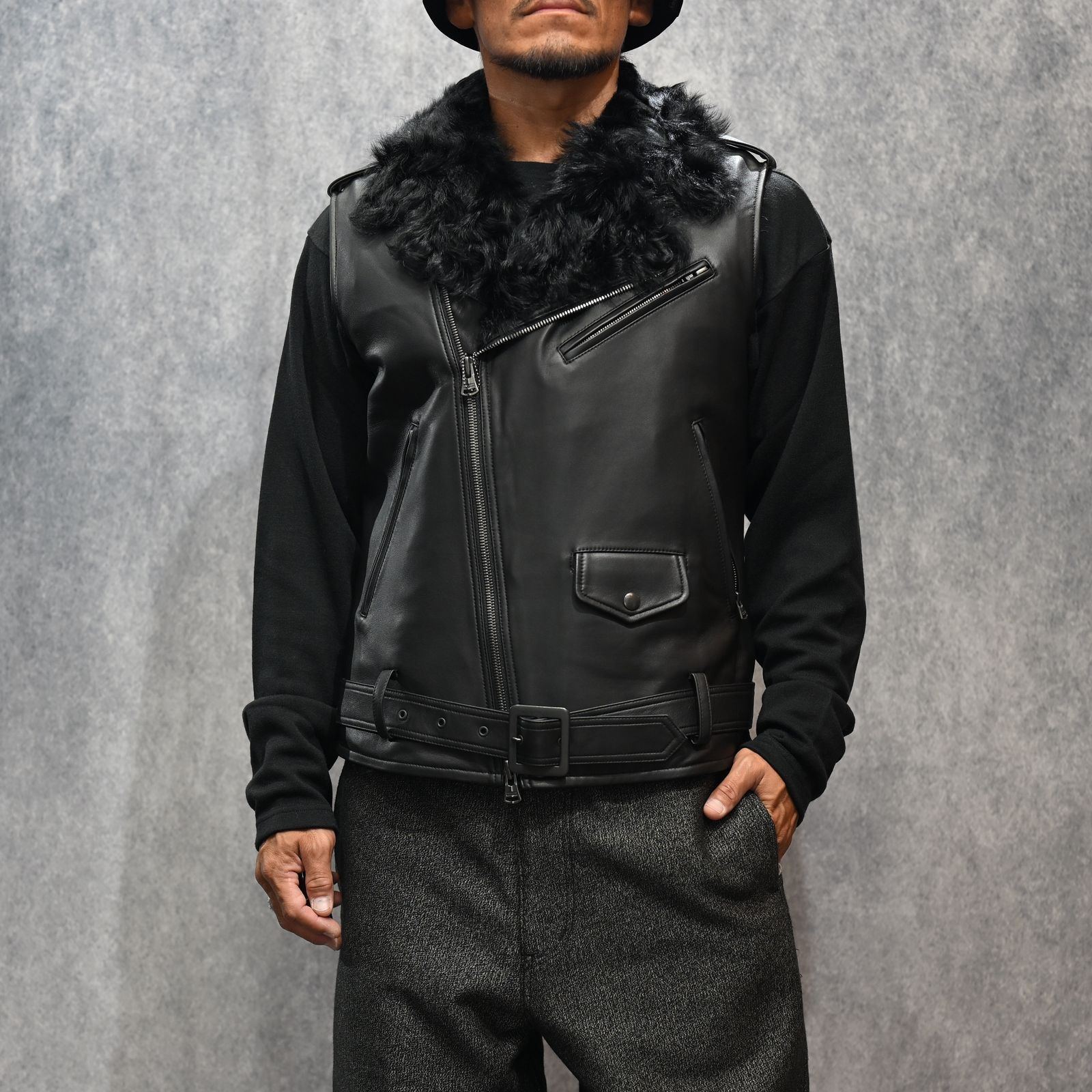 ISAMUKATAYAMA BACKLASH バックラッシュ レザーライダース BACKLASH