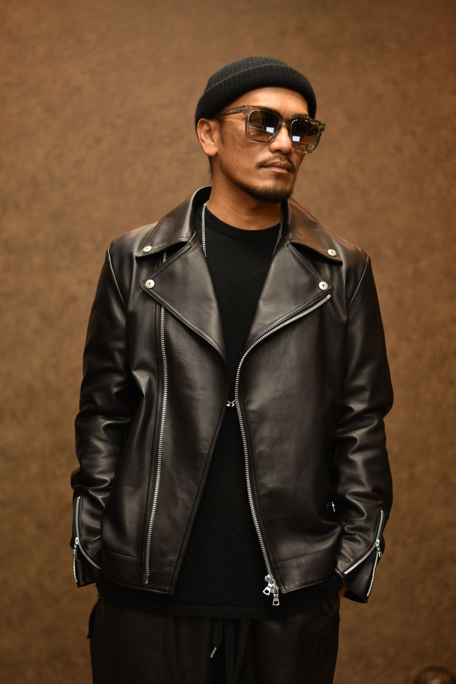 BACKLASH スペインシープ レザージャケット バックラッシュB'2nd別注