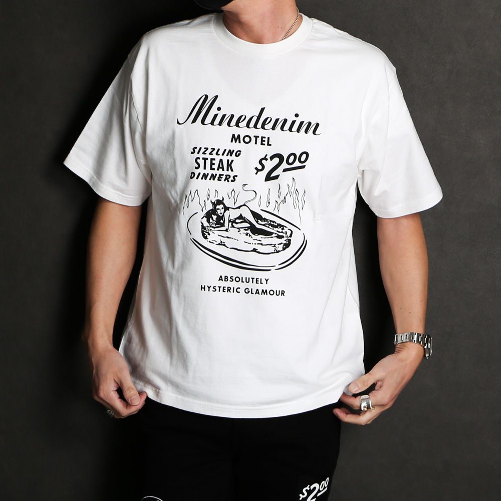 HYSTERIC GLAMOUR×MINEDENIM Graphic Tシャツ
