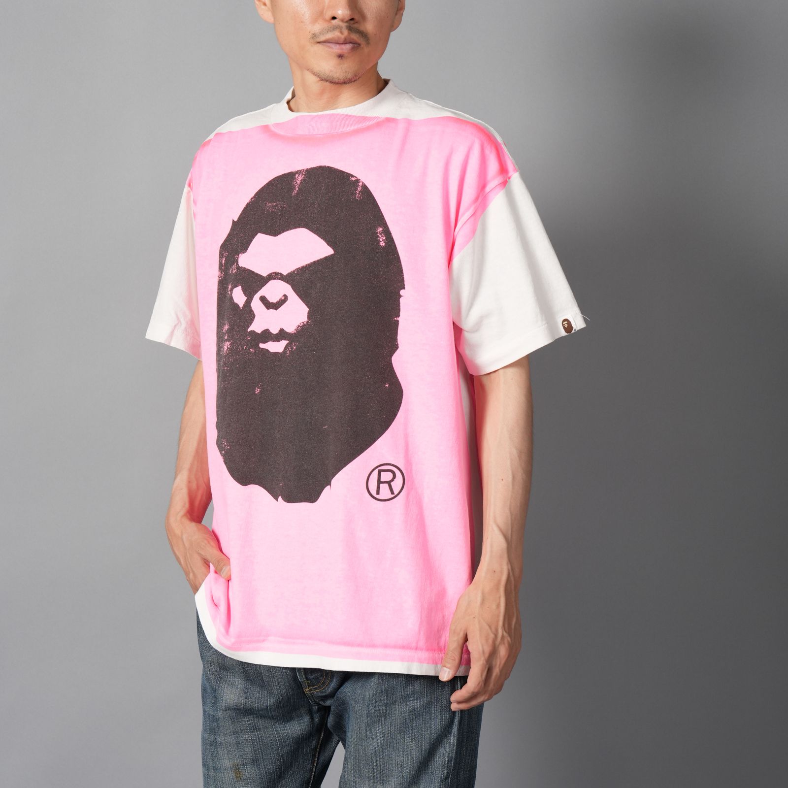 A BATHING APE×saint michael Tシャツ Lサイズ セントマイケル