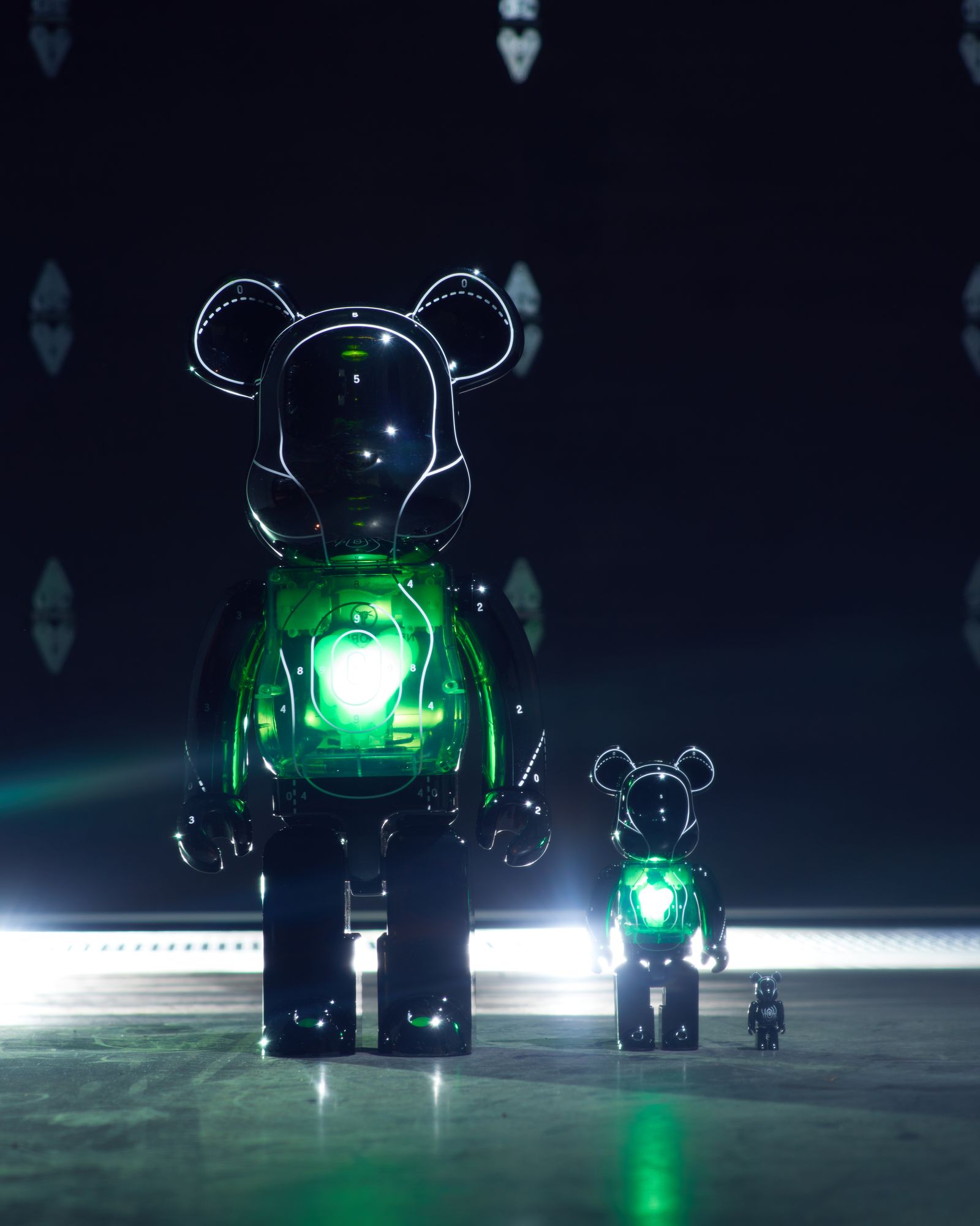 クリアファイル BE@RBRICK Emotionally Unavailable 400% クリア