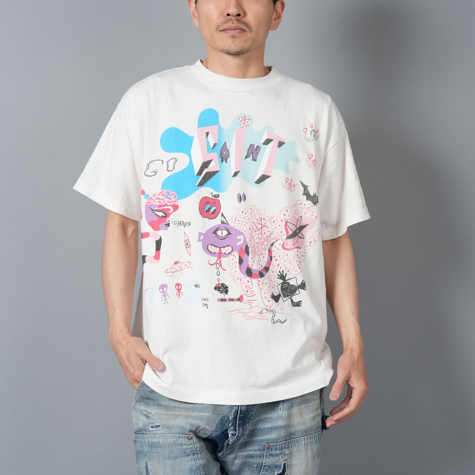 パフィー 明治 チェルシー コラボ Tシャツ Mサイズ パフィー 明治