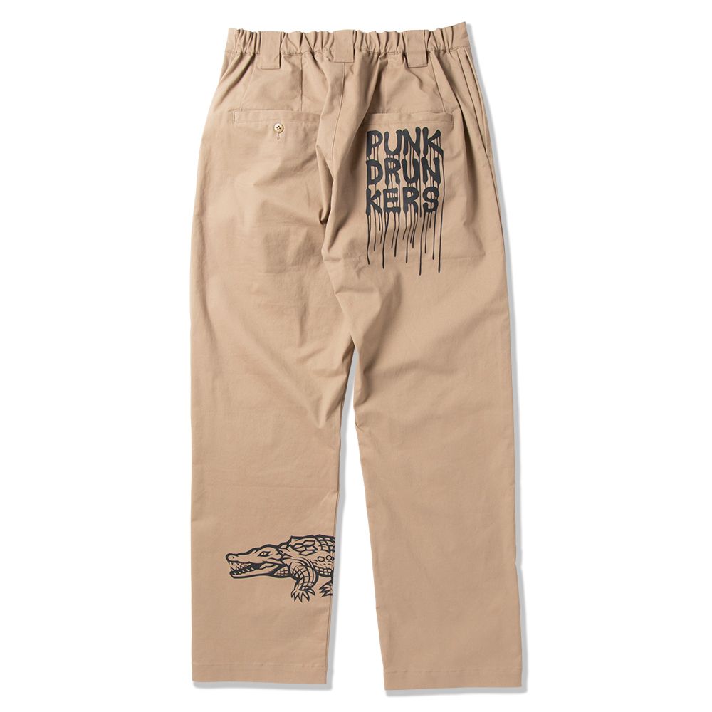 PUNK DRUNKERS - プリントいっぱいチノパン | DOLL