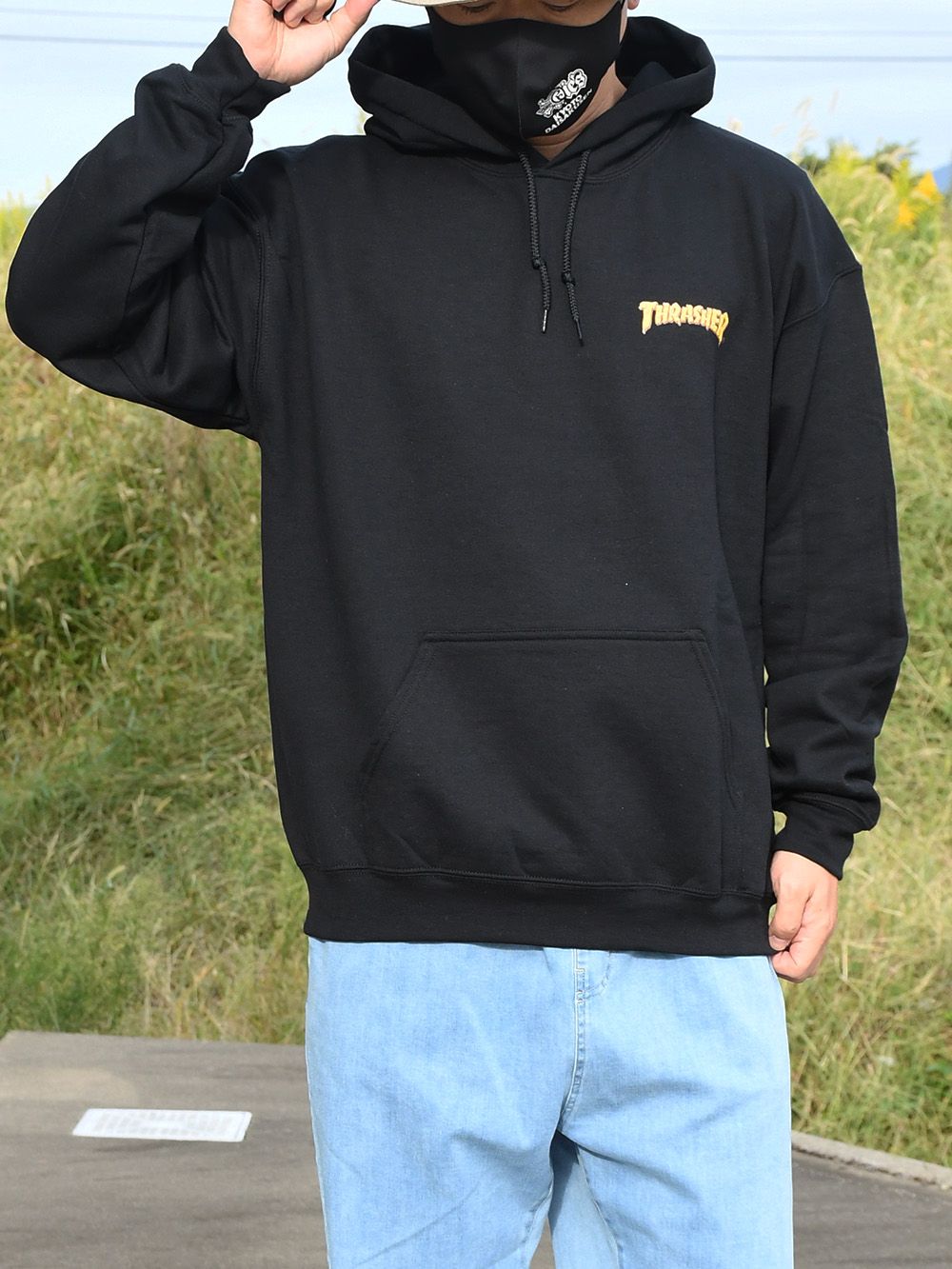 THRASHER - 【TEENAGE MUTANT NINJA TURTLES×THRASHER】 PIZZA HOODIE