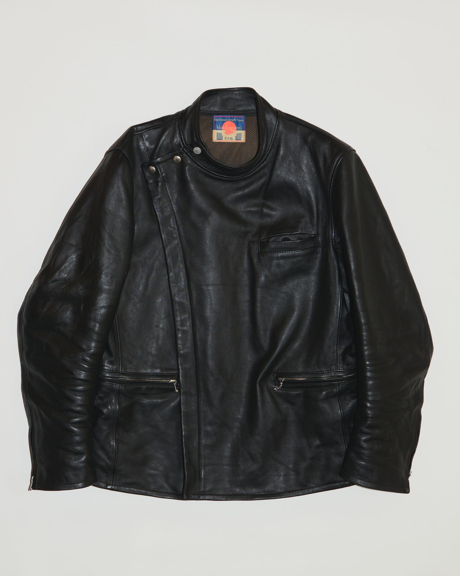 BLACKMEANS(ブラックミーンズ) ALL BLACK ZIP パンツ ブラックミーンズ