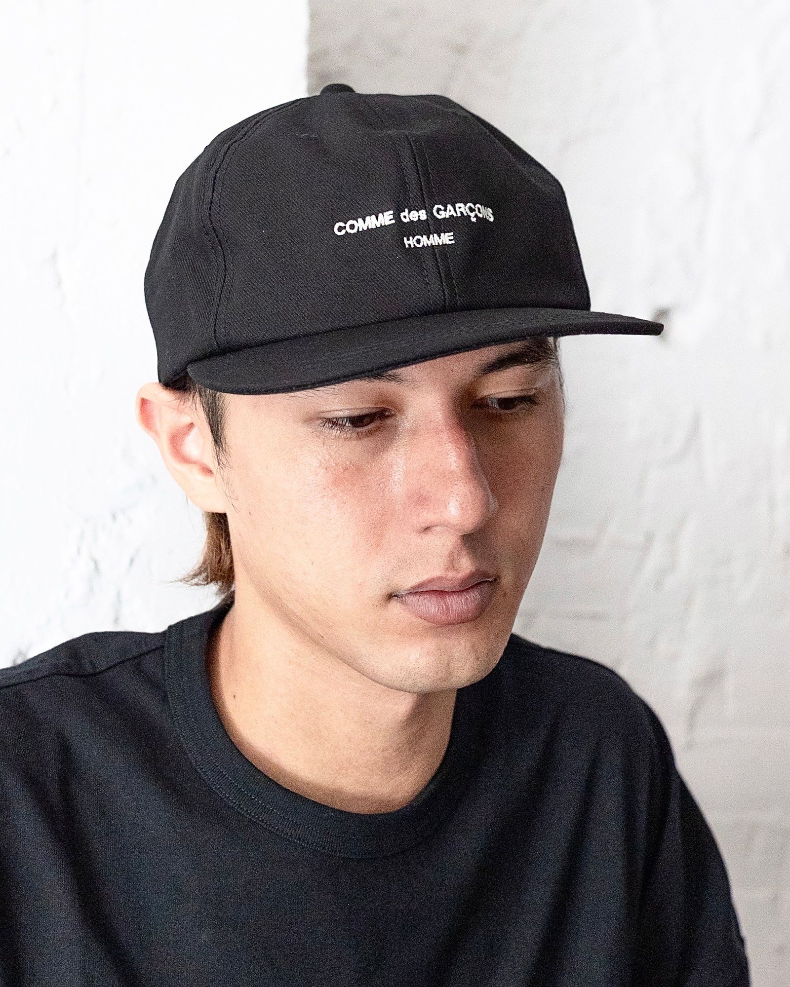 コムデギャルソンオム ロゴキャップ ベージュ ベージュ 【公式通販】