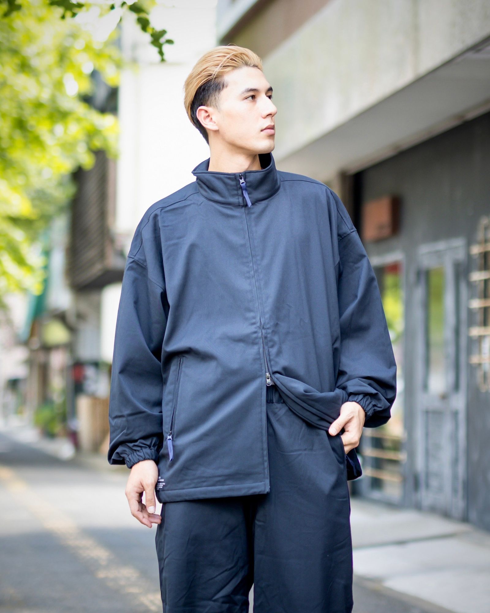 Fresh Service】Tech Wool Track Blouson M 【Fresh Service】Tech