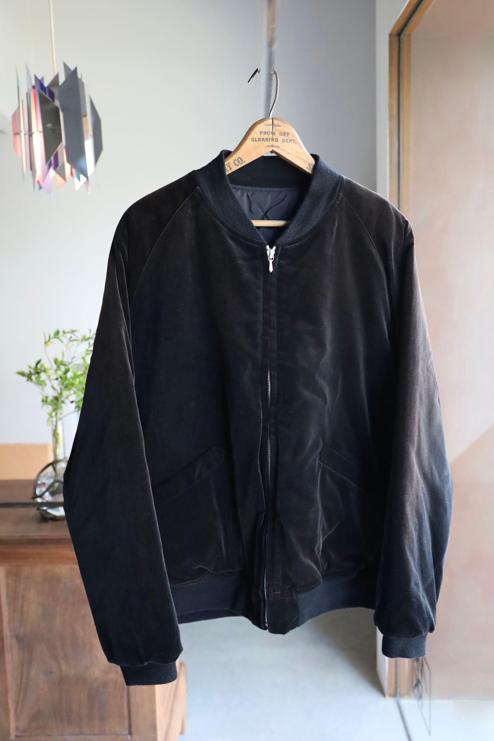 A.PRESSE - アプレッセ Vintage US NAVY Souvenir Velour Jacket(25SAP