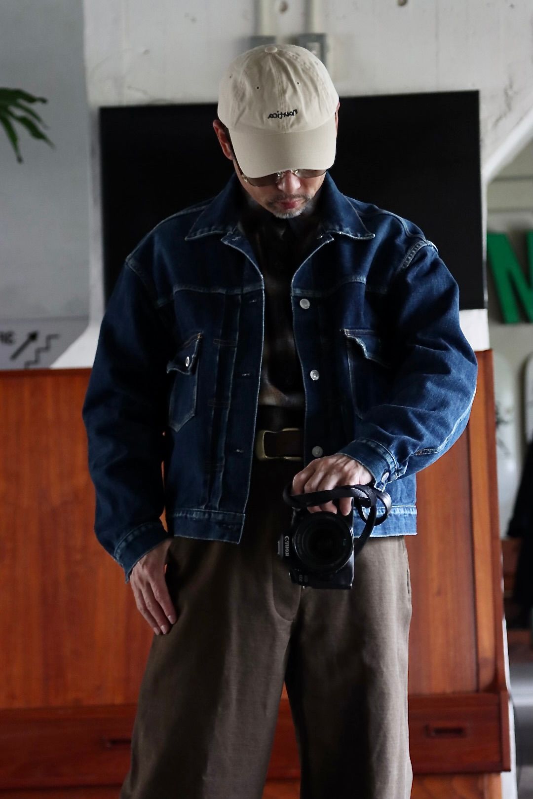 A.PRESSE - アプレッセ22FW Motorcycle Trousers(22AAP-04-01H)OLIVE