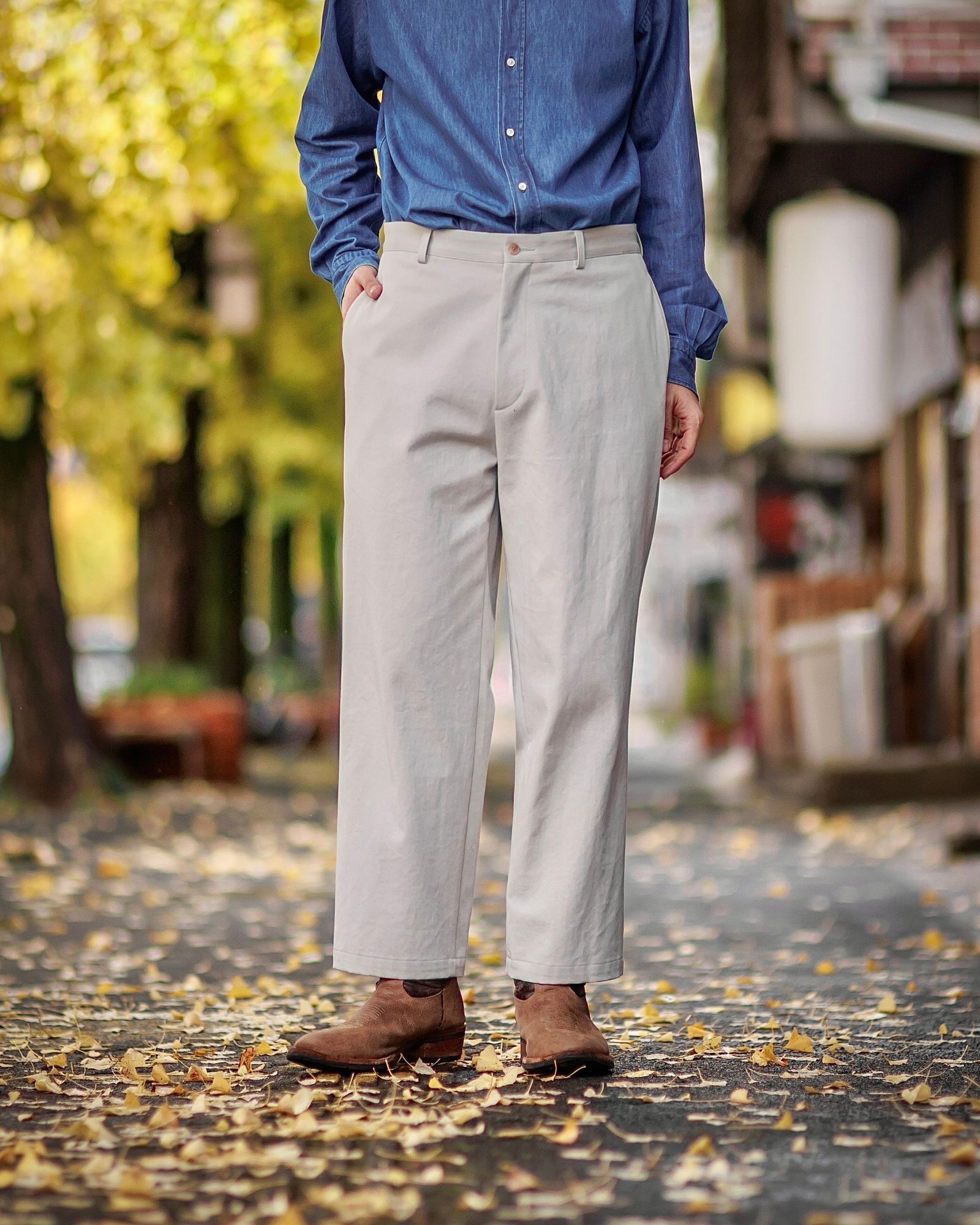 パンツ A.PRESSE 23ss Chino Trousers A.PRESSE 23SSチノ Chino Trousers