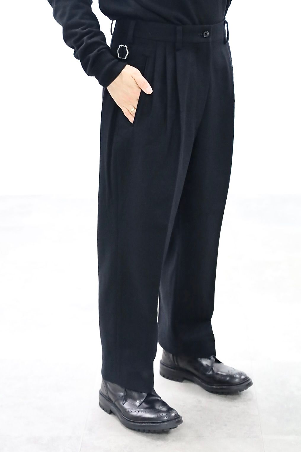 COMME des GARCONS HOMME - コムデギャルソンオム25FW ウールフラノ