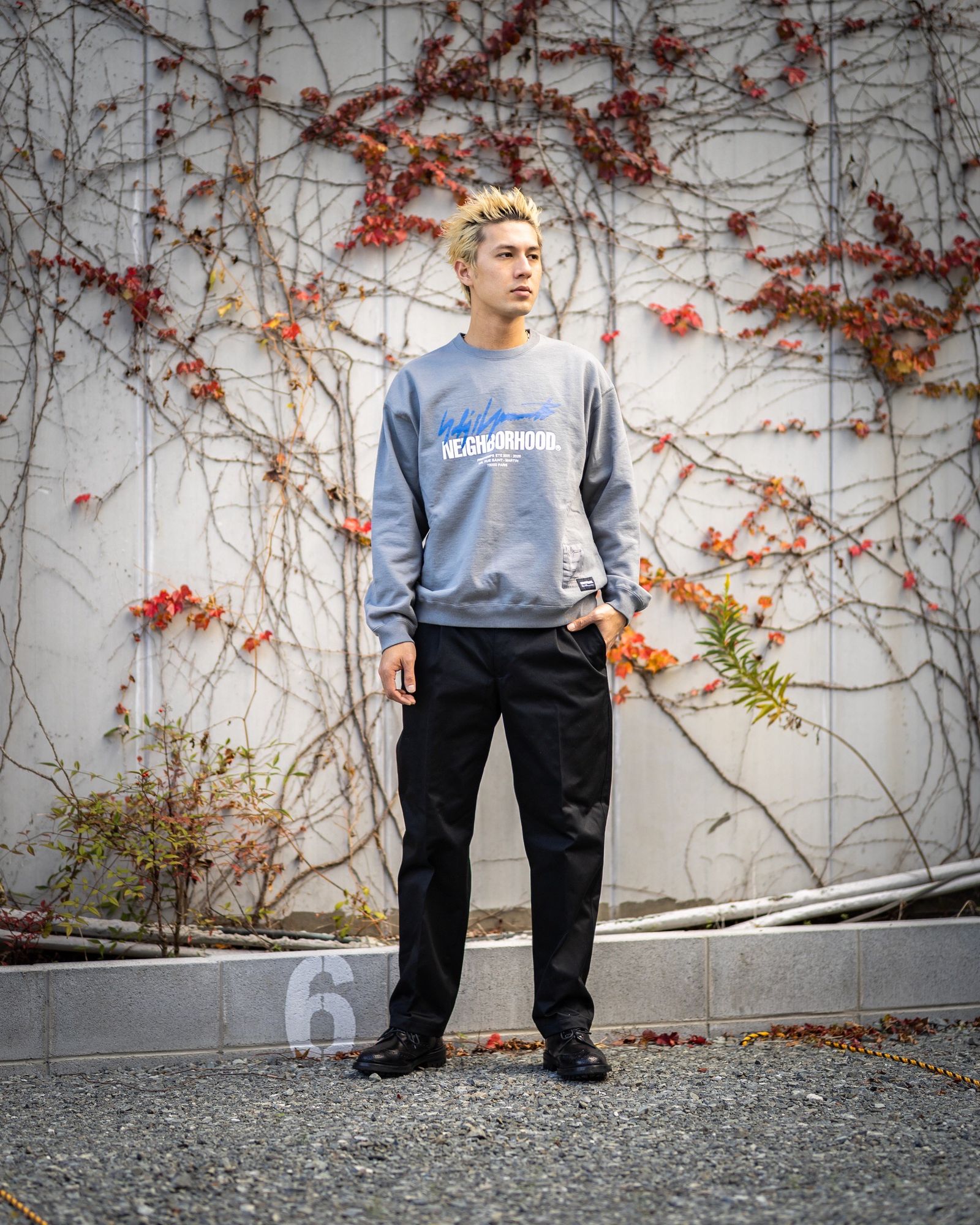 Yohji Yamamoto × NEIGHBORHOOD SWEAT SHIRT LS 新作発売！ | 7569 | MARK