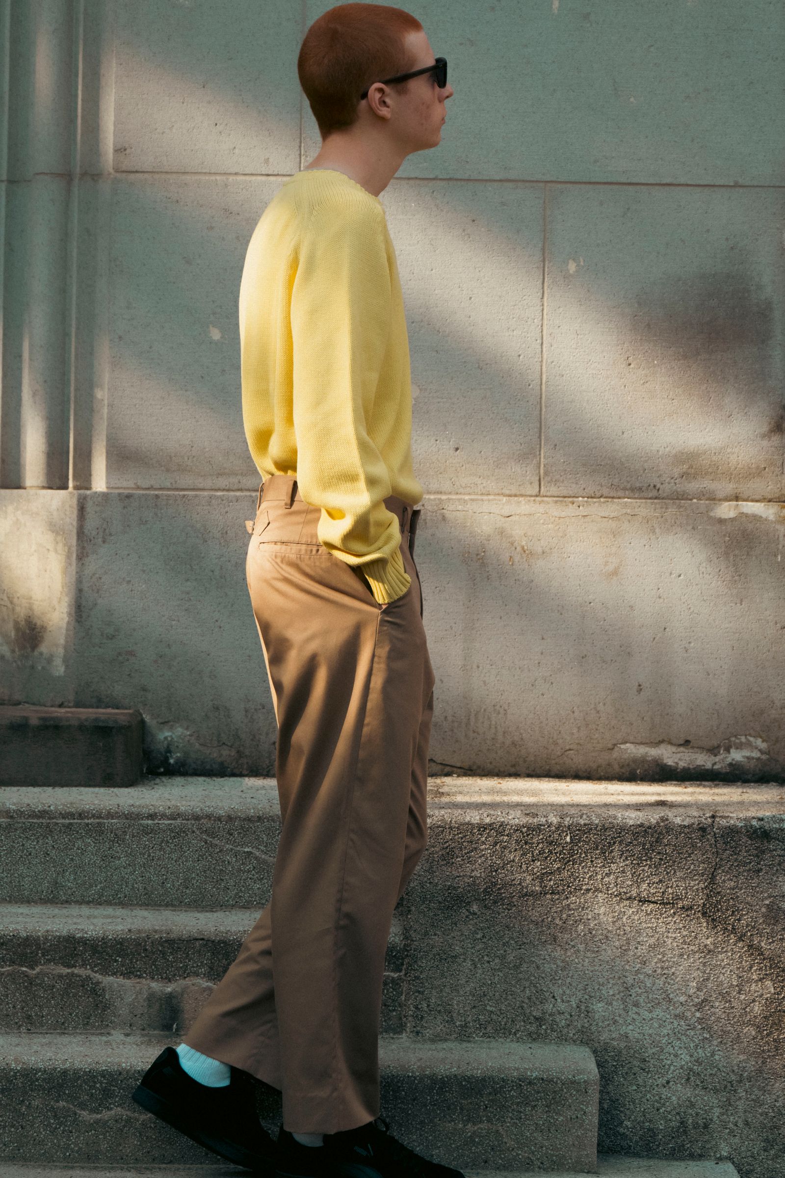 FOUNDOUR - ファウンダ 25SS TWILL PANT(015FD251015)BEIGE | MARK