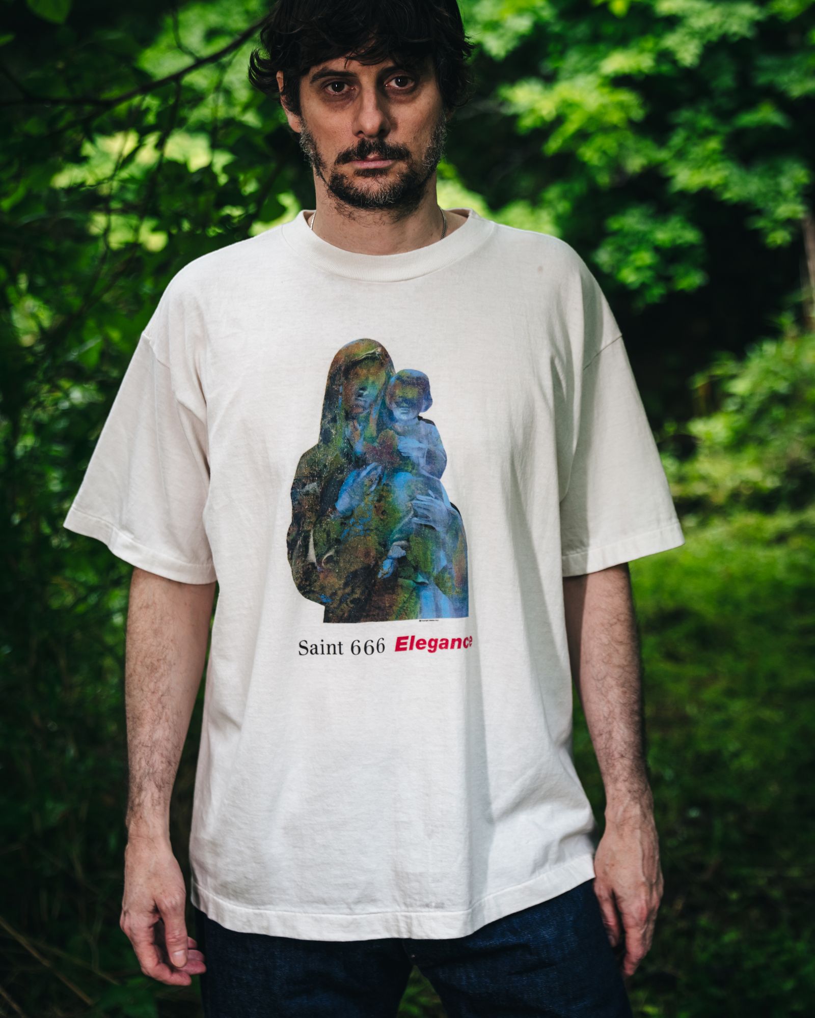 SAINT M×××××× - セントマイケル Tシャツ ELEGANCE SS TEE(SM-HR1-0000