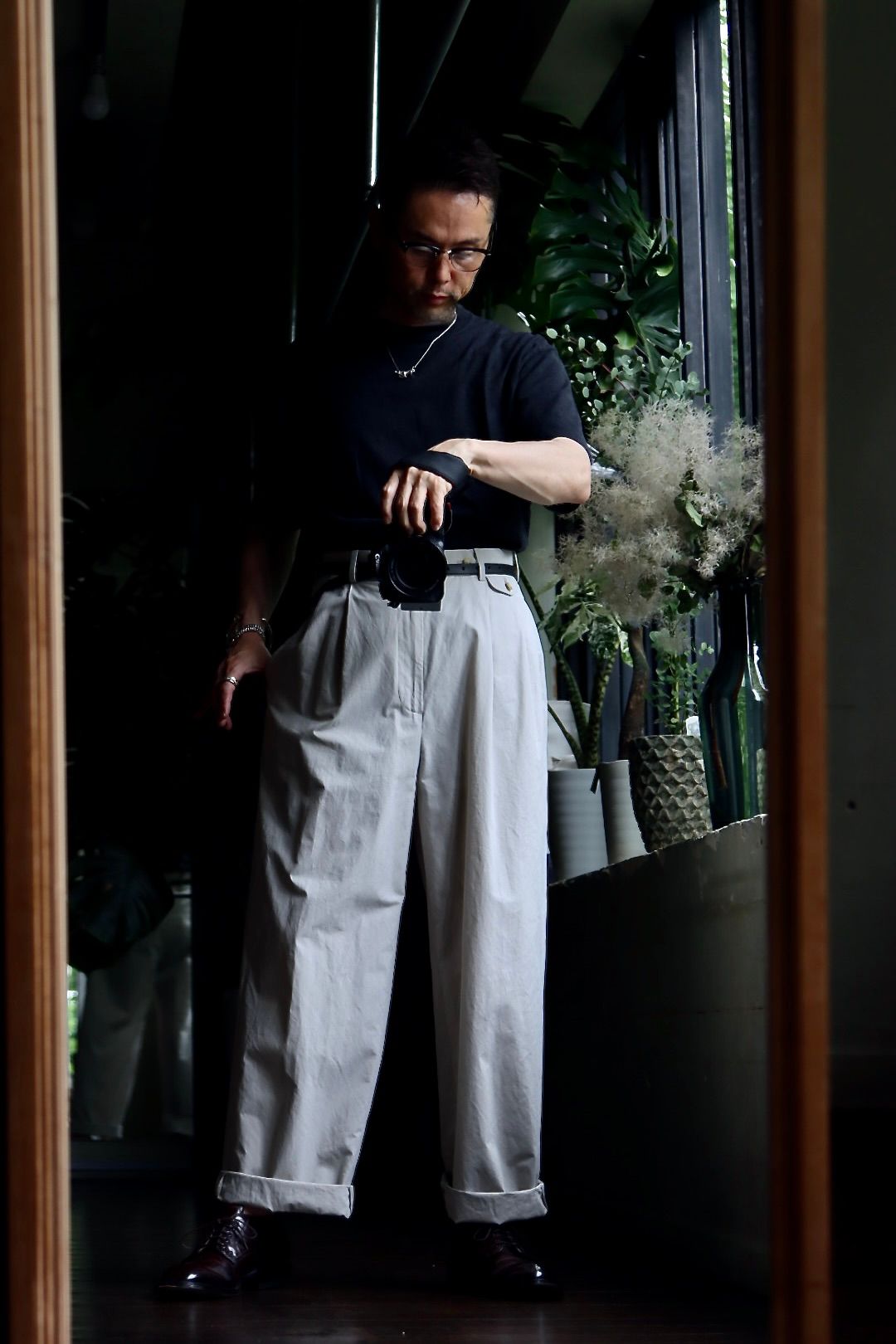 パンツ A.PRESSE High Density Weather Trousers A.PRESSE High