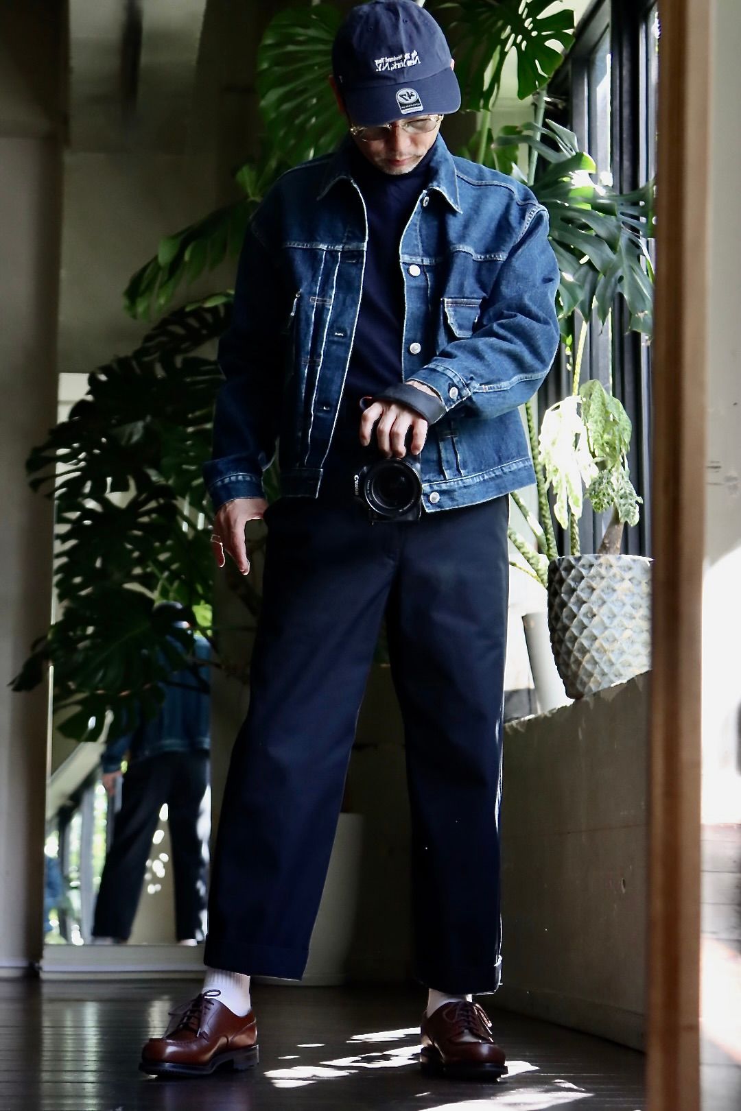 A.PRESSE - アプレッセ Work Chino Trousers (23AAP-04-22M)NAVY | MARK