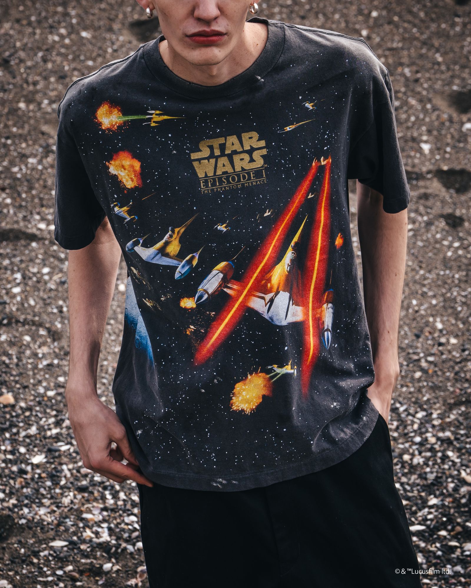 25SS セントマイケル ロゴTシャツ M SAINT Mxxxxxx