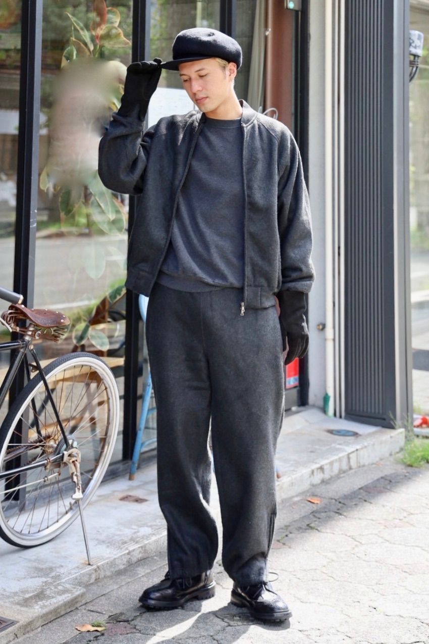 blurhms Pe/Silk Fleece Bomber Jacket 新作発売！ | 7189 | MARK