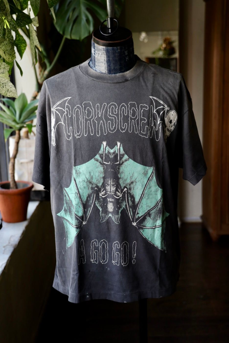 黒夢 × SAINT Mxxxxxx Knife & Grape Tシャツ L