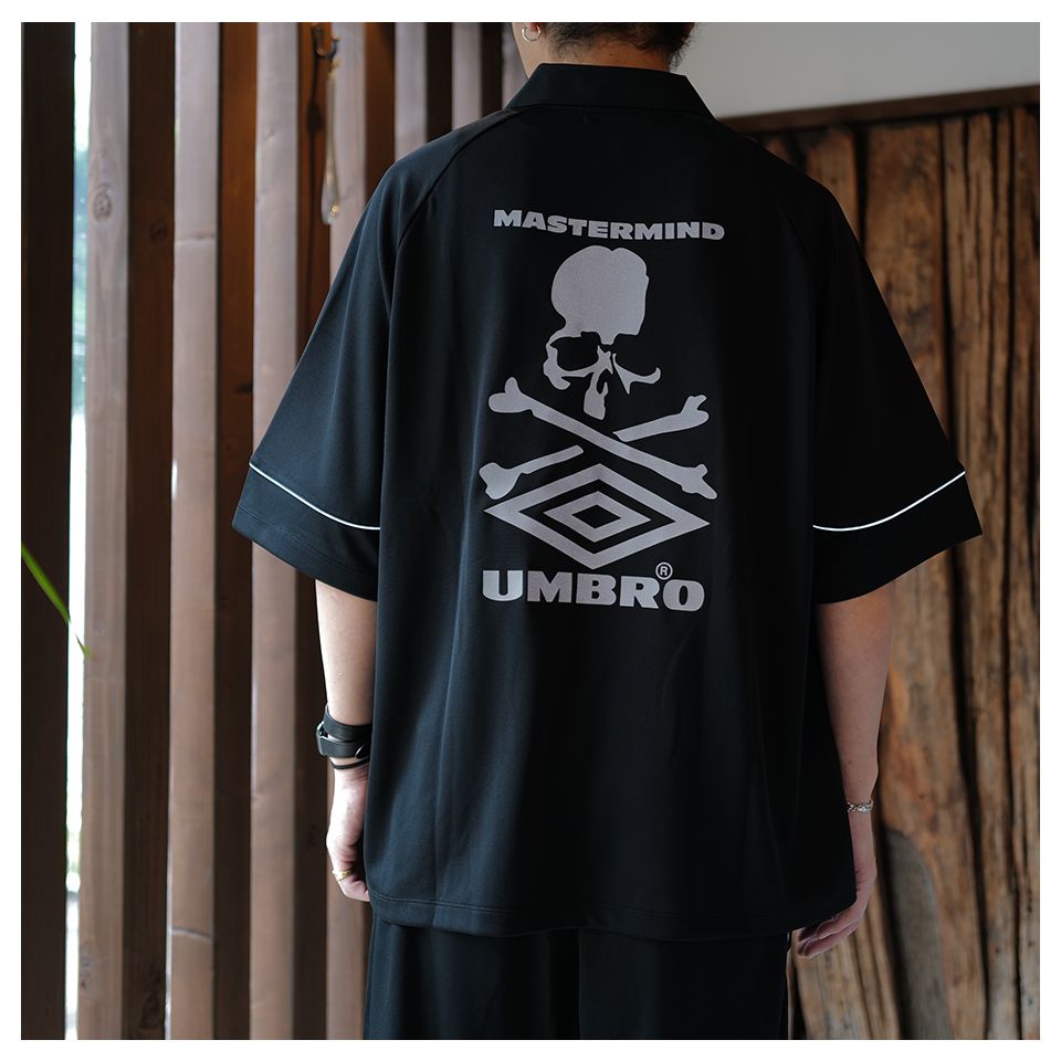 トップス mastermind umbro SS GAME SHIRT L mastermind JAPAN - x