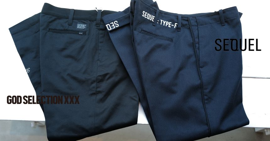 SEQUEL シークエル チノパン SEQUEL - CHINOPANTS(TYPE-F) Gray | River