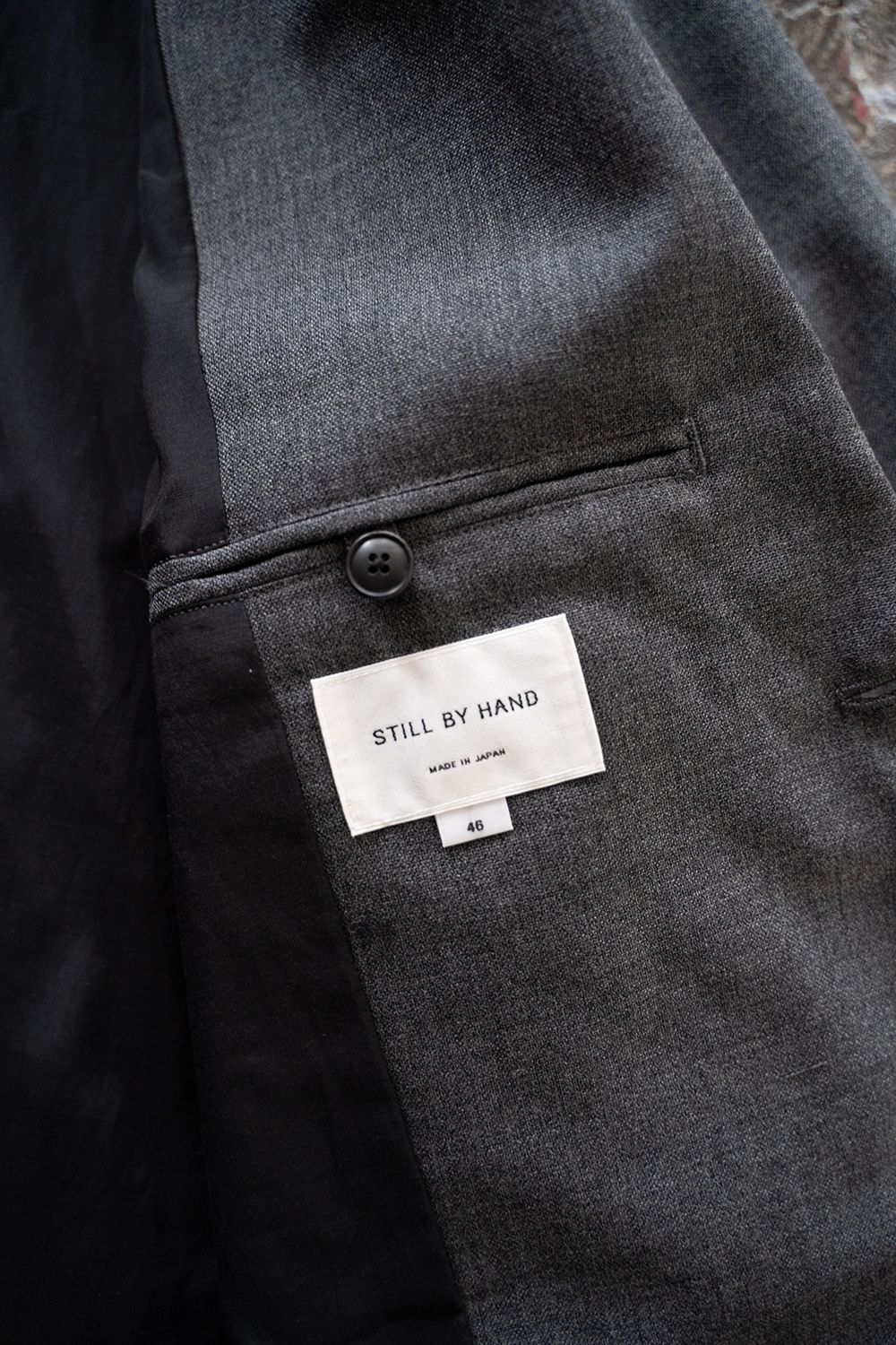 STILL BY HAND - 【ラスト1点】【24AW】2Bウールジャケット(GRAY) | Salty