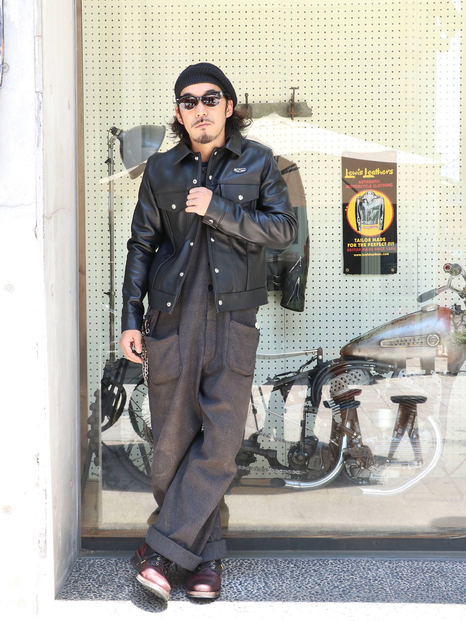 ウエスタンジャケット 988：カウハイド | Lewis Leathers Lewis