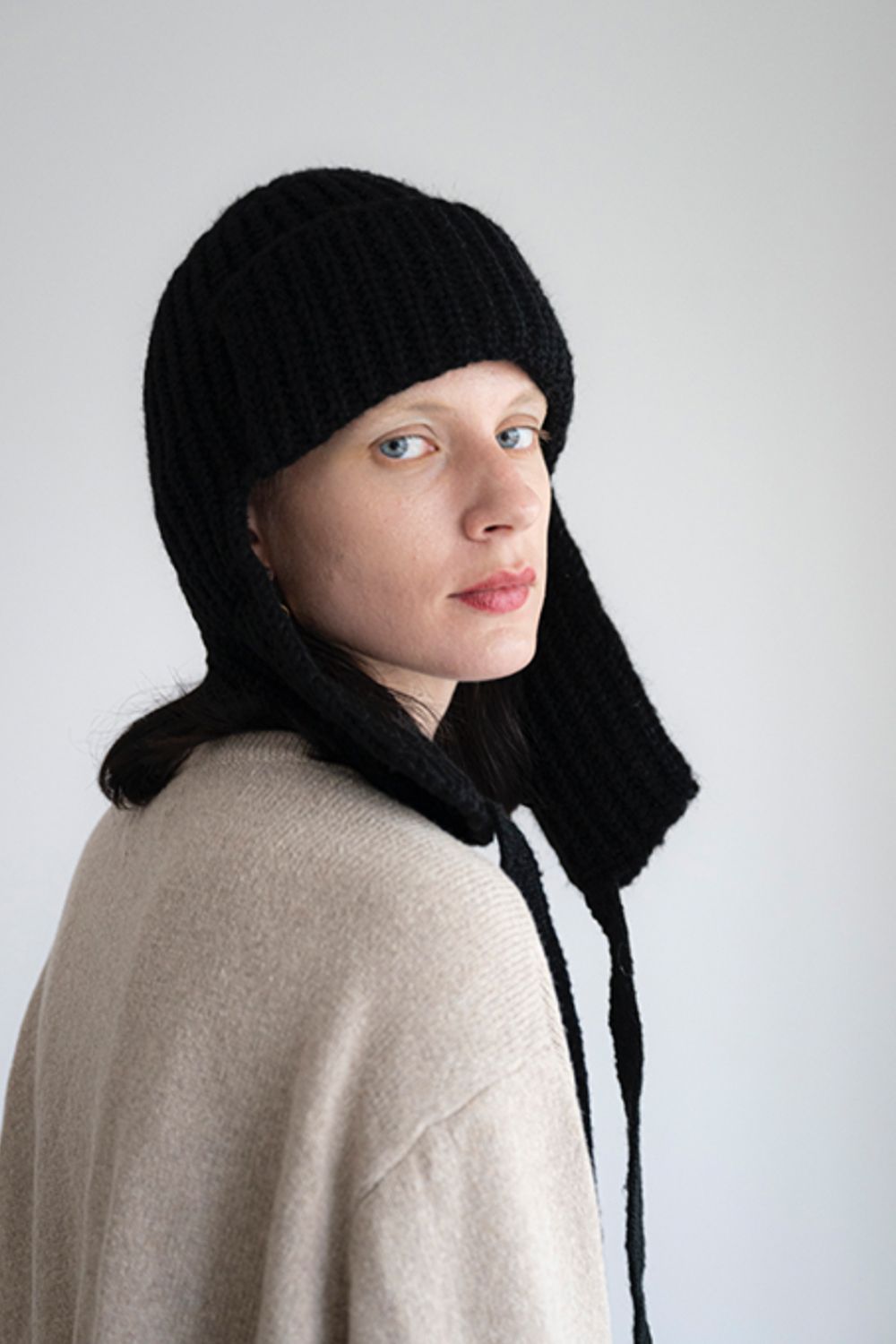 CAVEZA ROSSO - EAR FLAP KNITCAP / イヤーフラップニットキャップ
