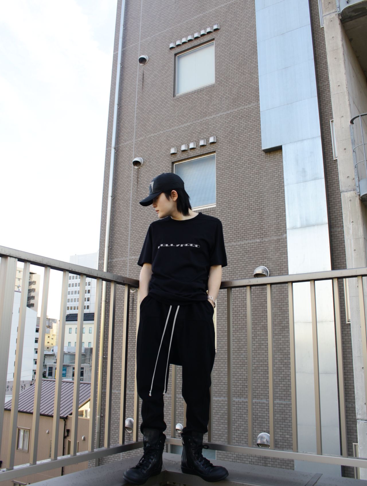 rick owens サルエルパンツ プリズナー メンフィス カーゴパンツ rick