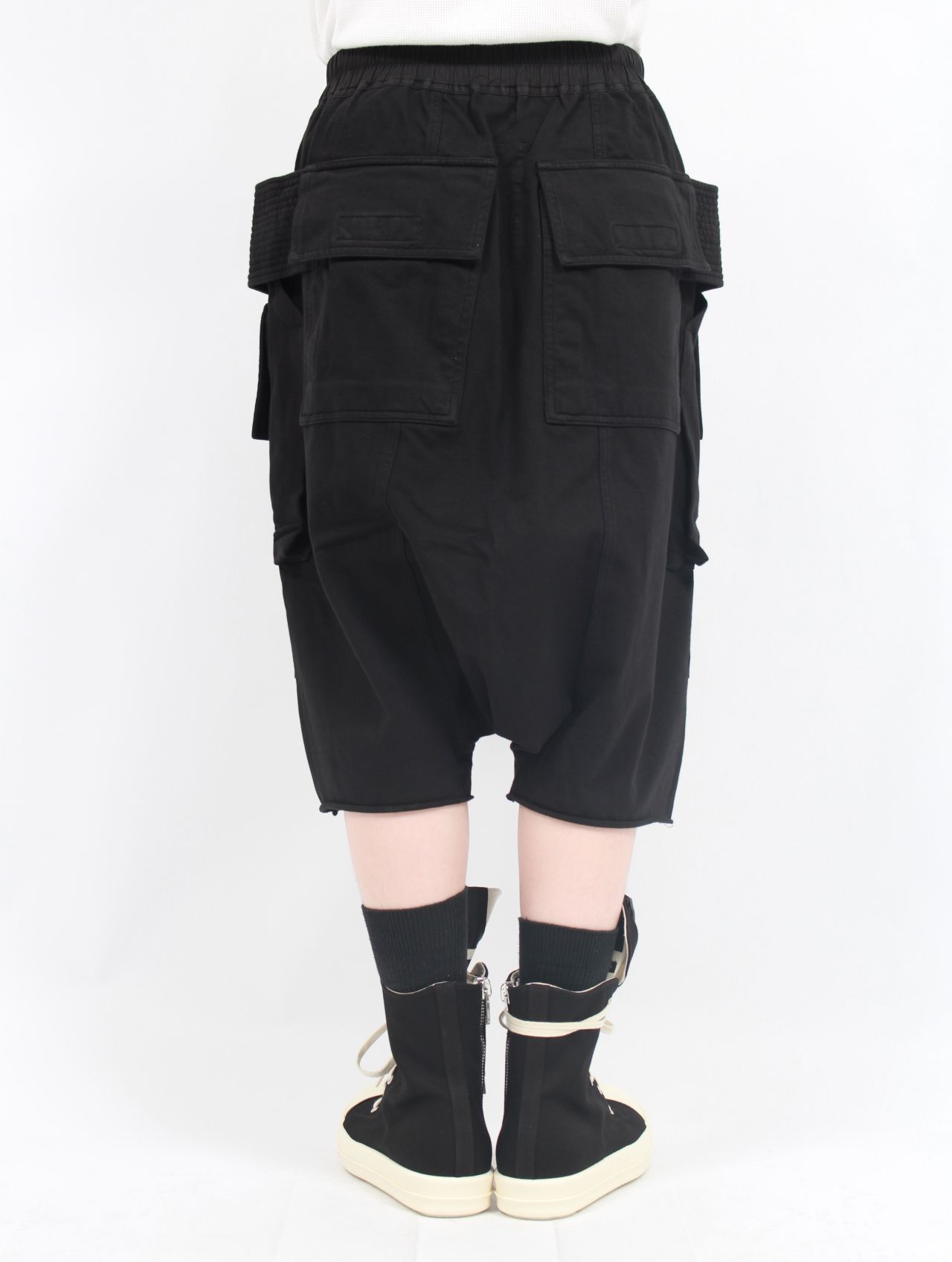 RICK OWENS DRKSHDW - 【25SS】クリーチ カーゴ サルエルショート