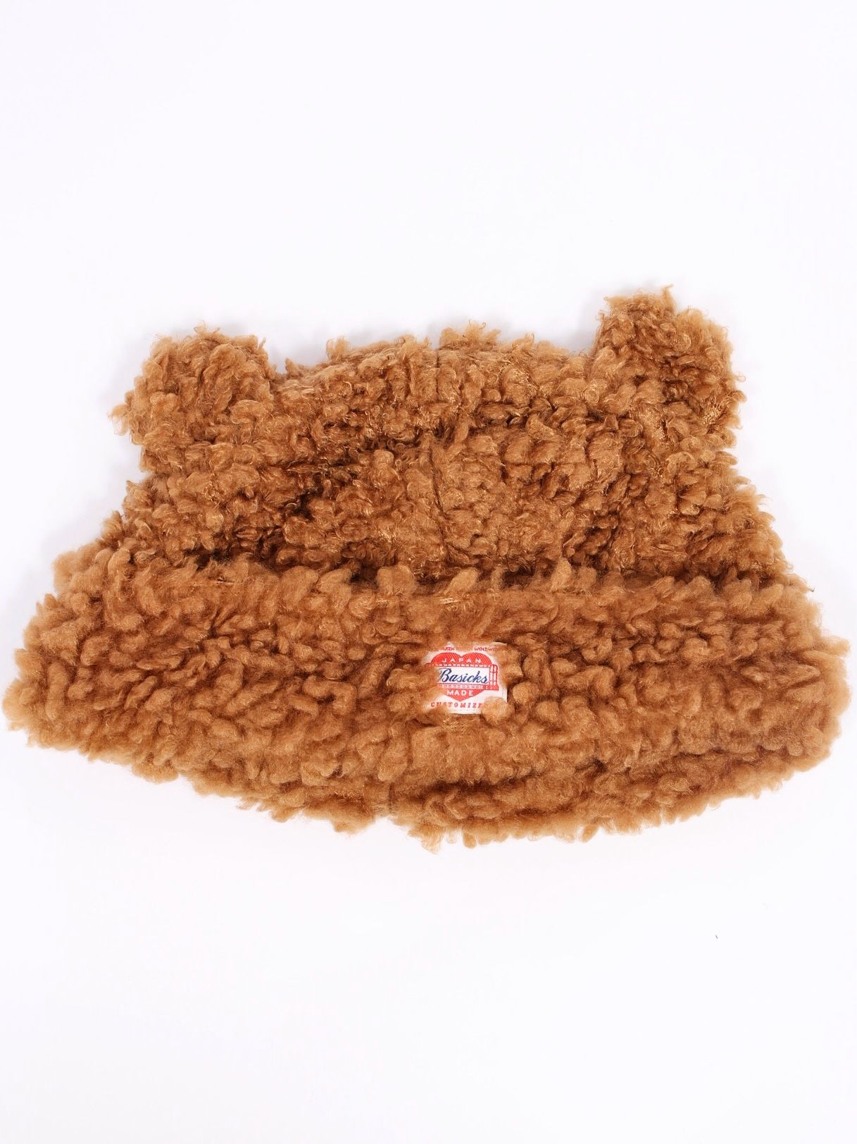 BASICKS - 【26SS】ベアー ビーニー 帽子 / BEAR BEANIE / ブラウン