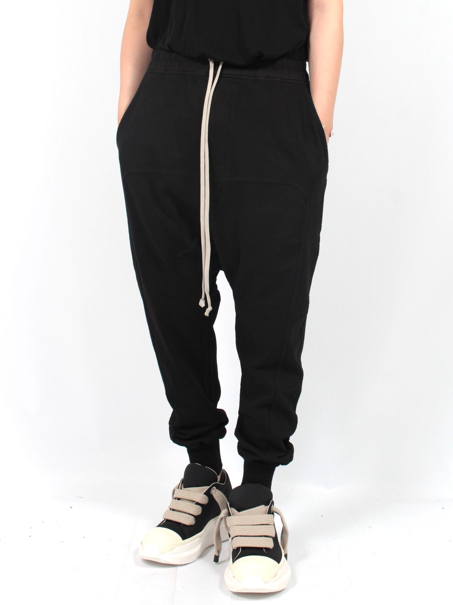 RICK OWENS DRKSHDW - 【25SS】プリズナー ドローストリング サルエル