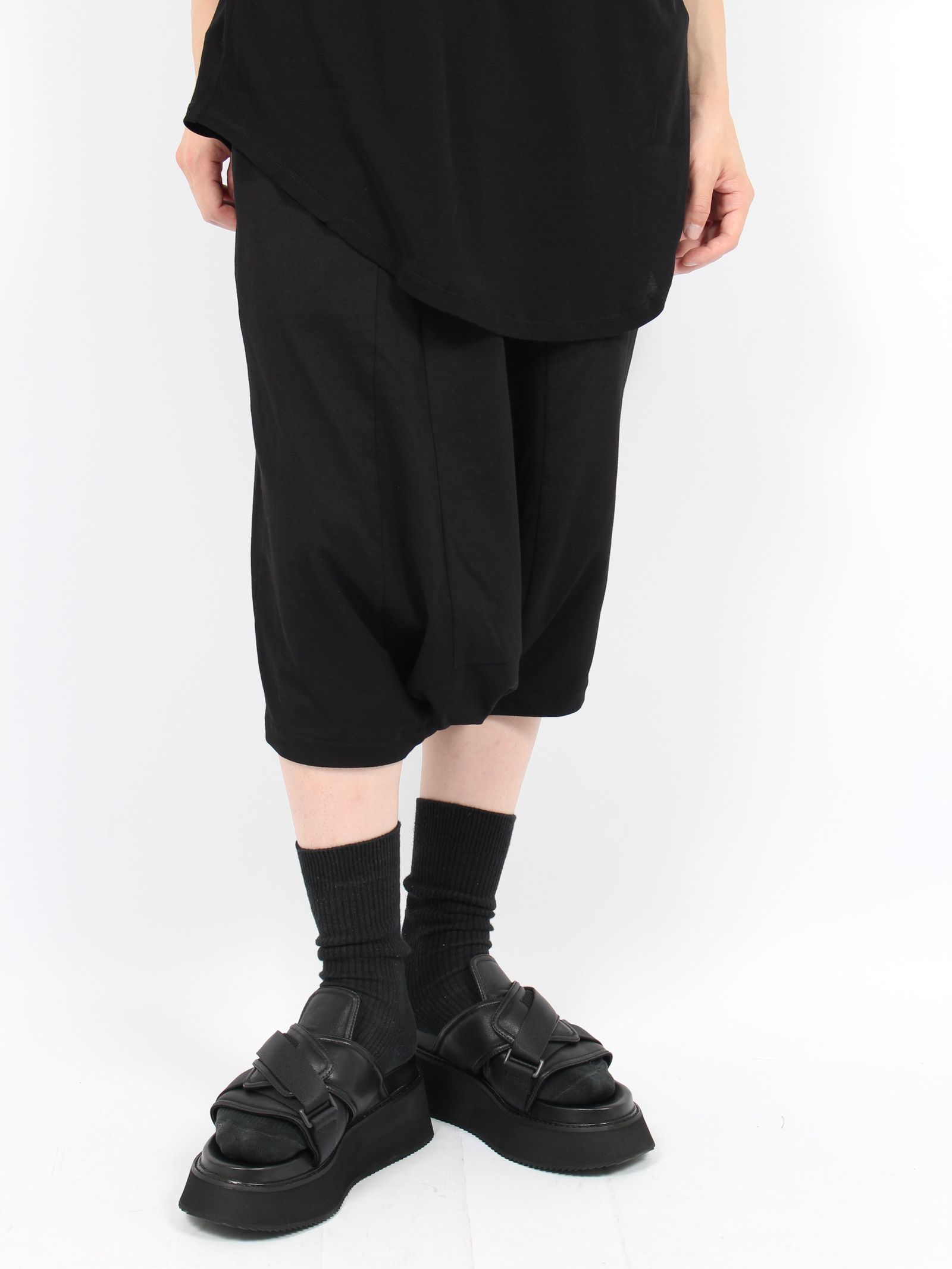 JULIUS サルエルパンツ F ブラック サンプル レア スカート ユリウス