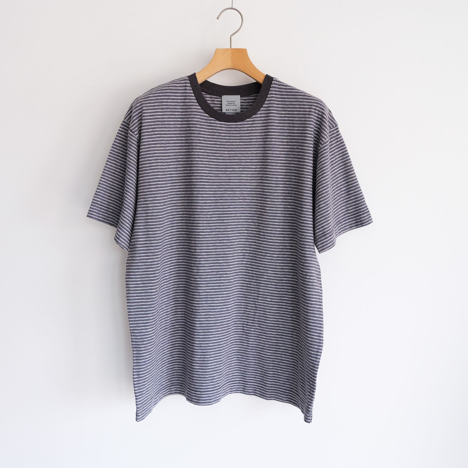 ennoy PANEL BORDER S/S T-SHIRT ennoy PANEL BORDER S/S T-SHIRT BLACK XL
