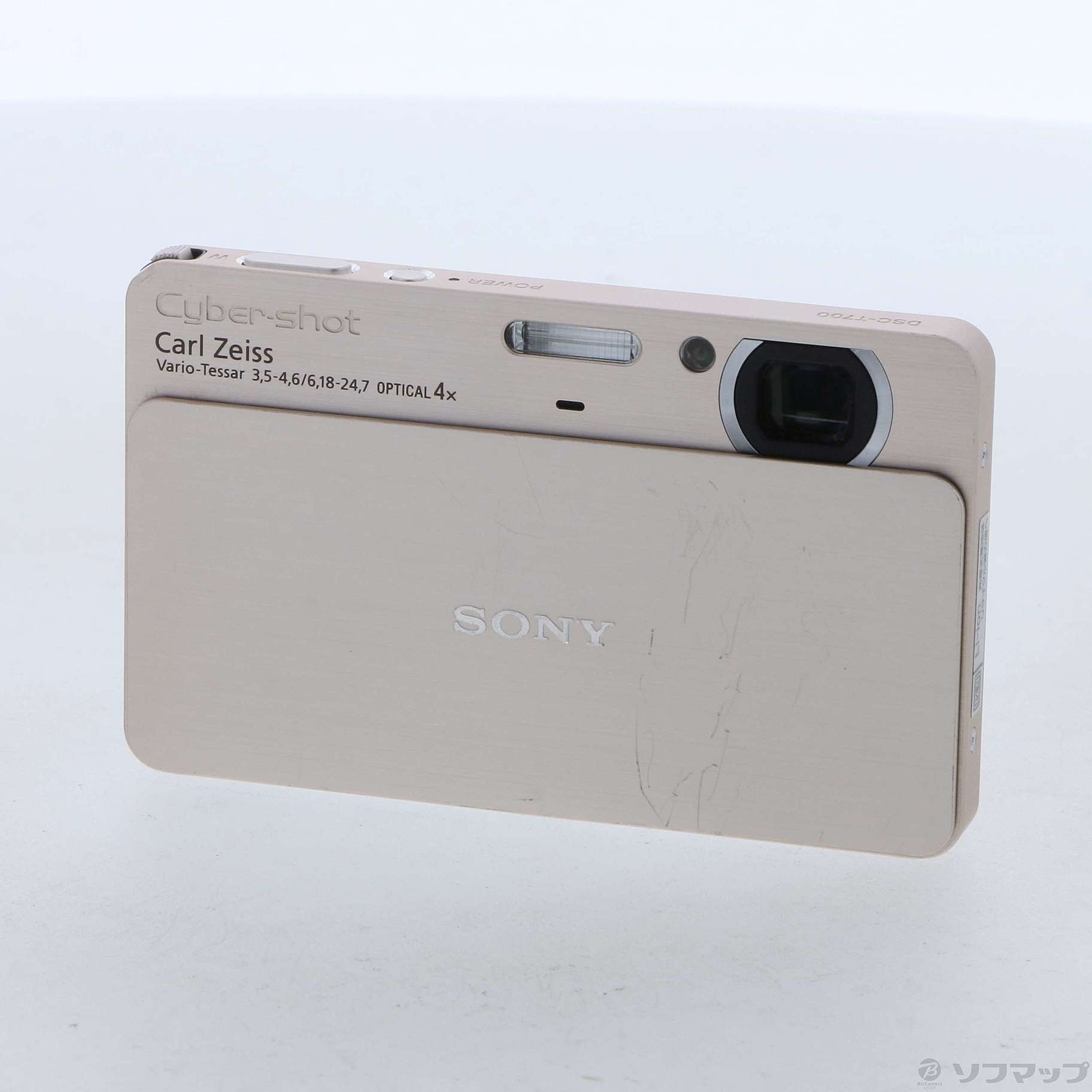 美品 人気色ゴールド SONY DSC-T700 動作品 充電器電池付 SONY Cyber
