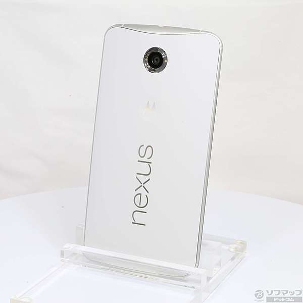 中古】Nexus6 32GB クラウドホワイト XT1100 SIMフリー [2133015912667