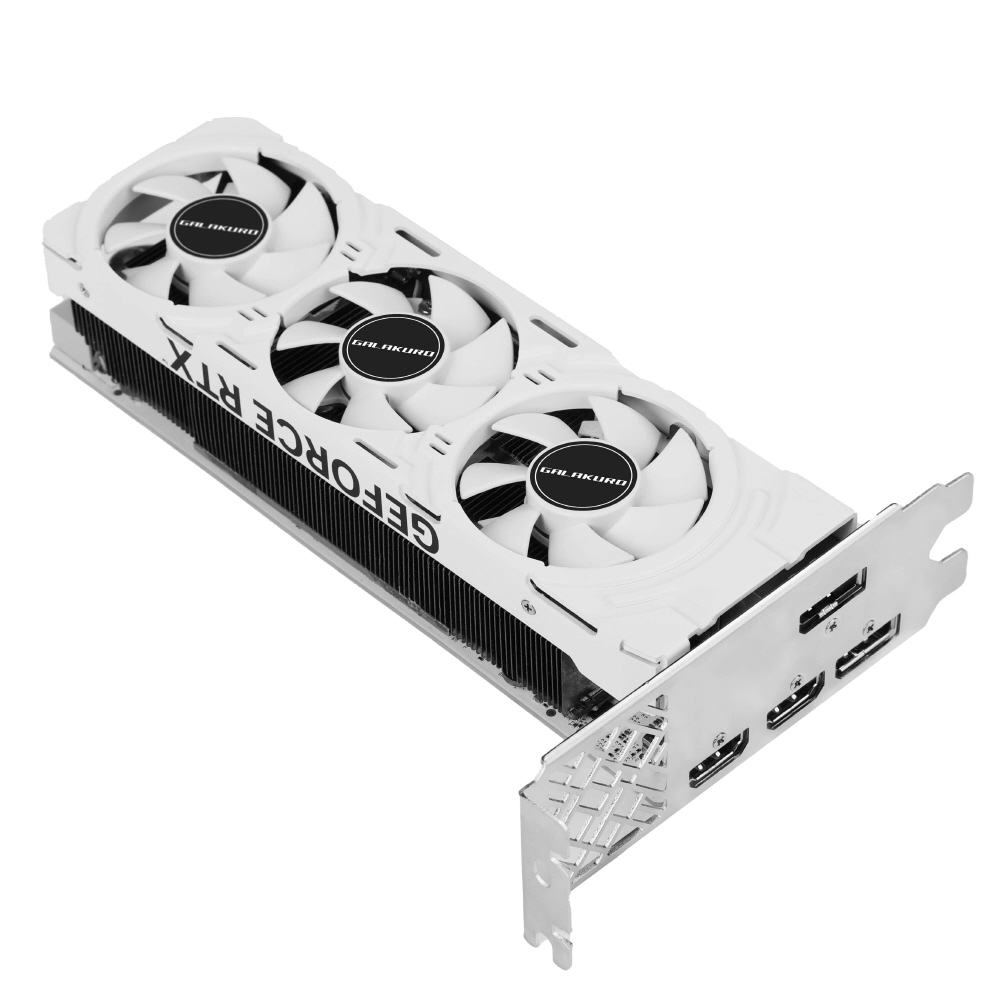 グラフィックボード ホワイト GK-RTX4060-E8GB/WHITE/LP ［GeForce RTX