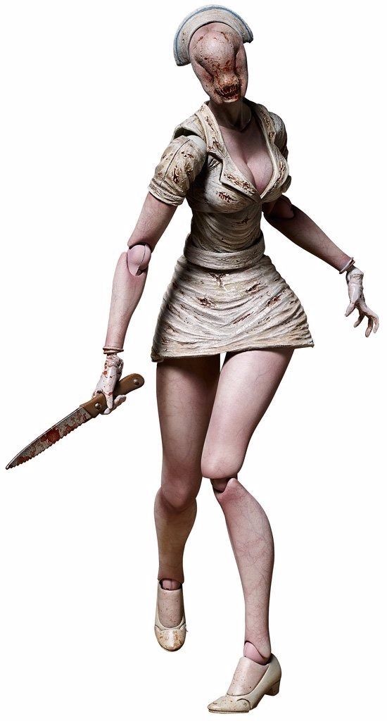 figma SP-061 SILENT HILL 2 Bubble Head Nurse Figure FREEing NEW
