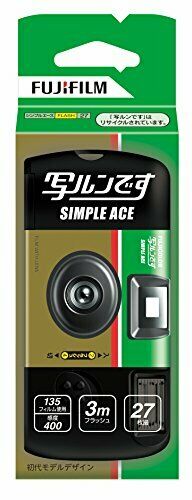 Fujifilm SIMPLE ACE 400 ISO 27EXP Disposable Single Film Camera