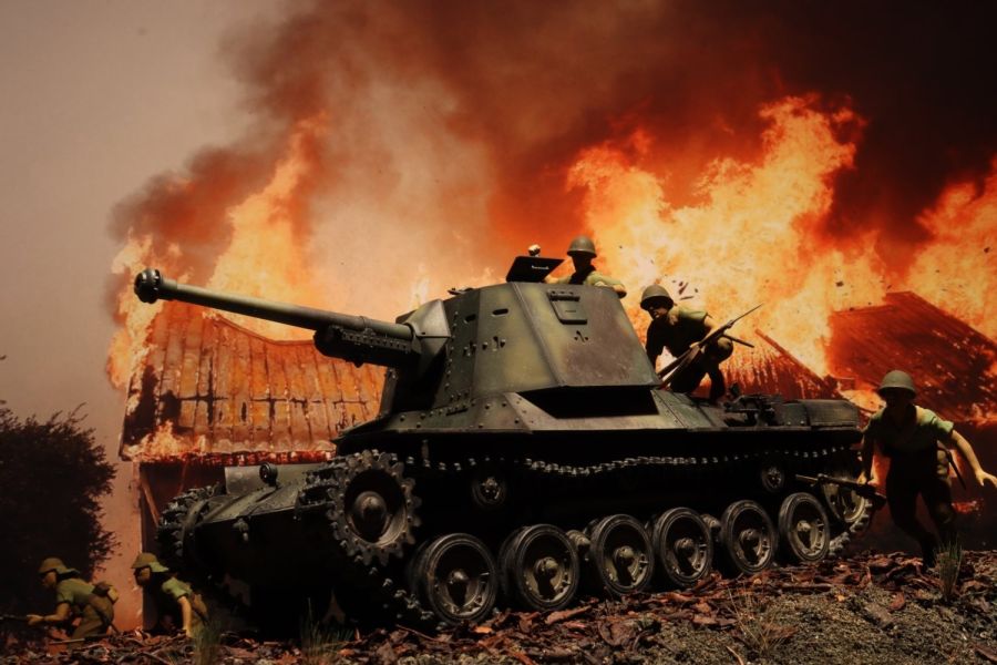 ファインモールド タイプ3 ホニIII & タイプ2 ホイ 1/35 未組立