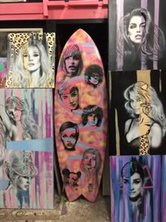 LOVE EAR ART】HRCSイベント限定 キャップ ブラック ピンク刺繍