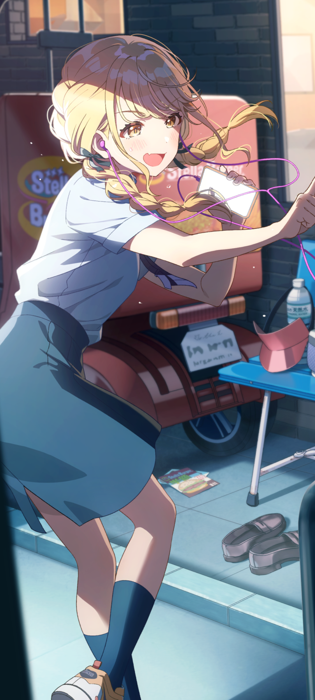 WS 学園アイドルマスター 世界一可愛い私 藤田ことね SP サイン 学園