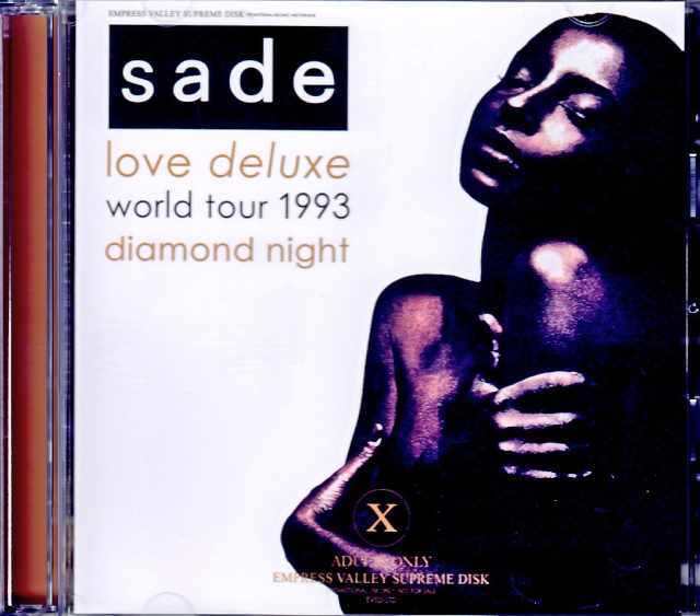 SADE 日本公演パンフレット【1993年】 Sade シャーデー/Tokyo,Japan