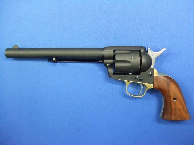 コルト SAA.45 キャバルリーブラススタイル HW 木製グリップ仕様 X