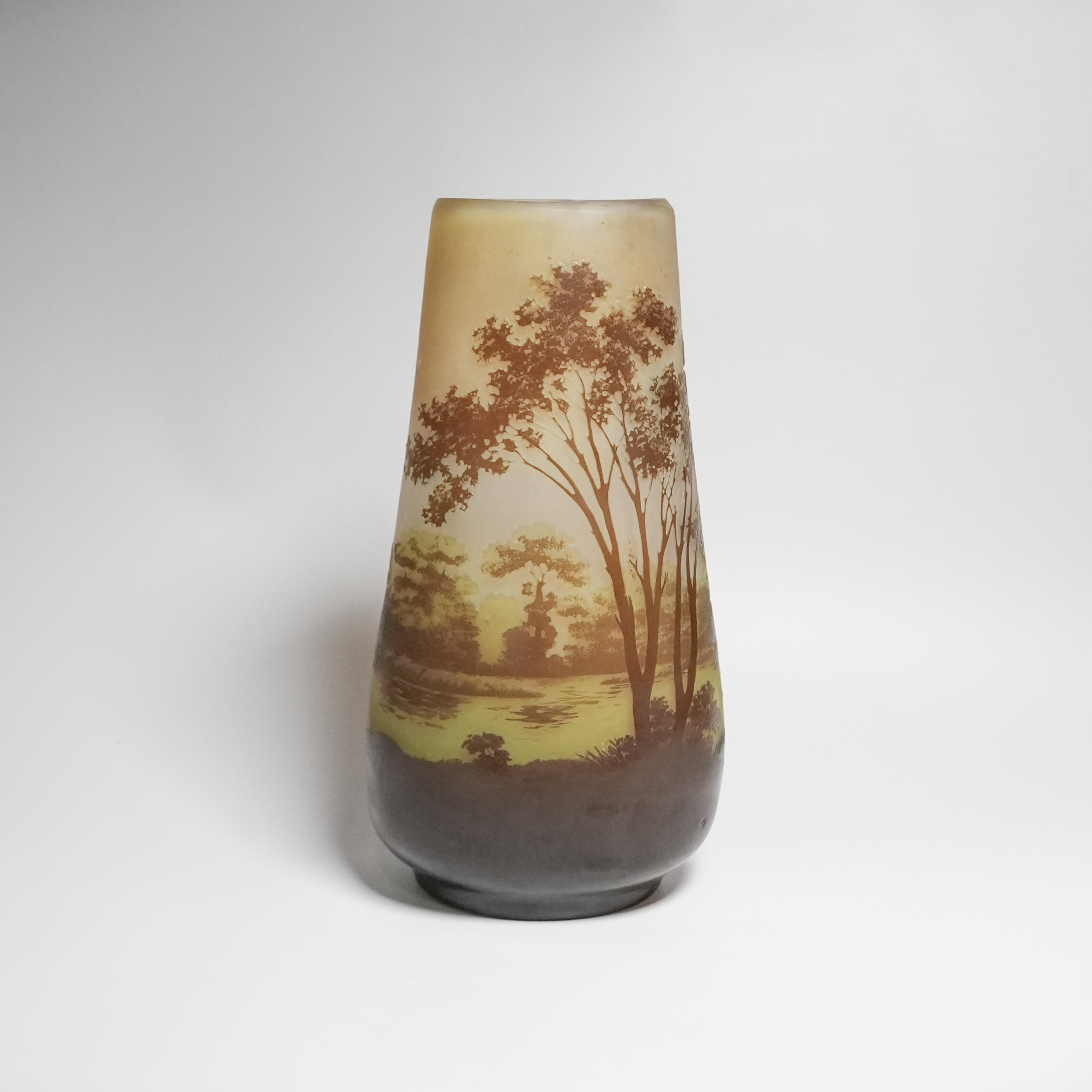 高さ30㎝【希少】エミールガレ風 レプリカ 水差し 花瓶 高さ30㎝【希少