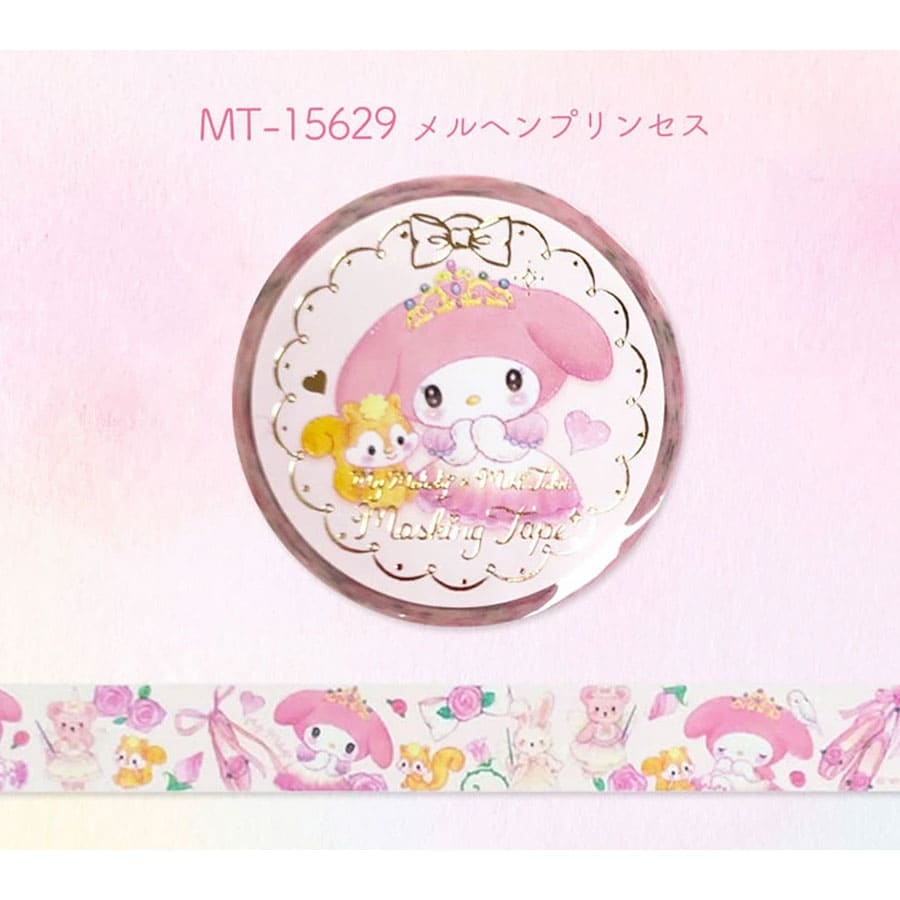 バレエ雑貨＞サンリオ×MikiTakei（たけいみき）・マスキングテープ