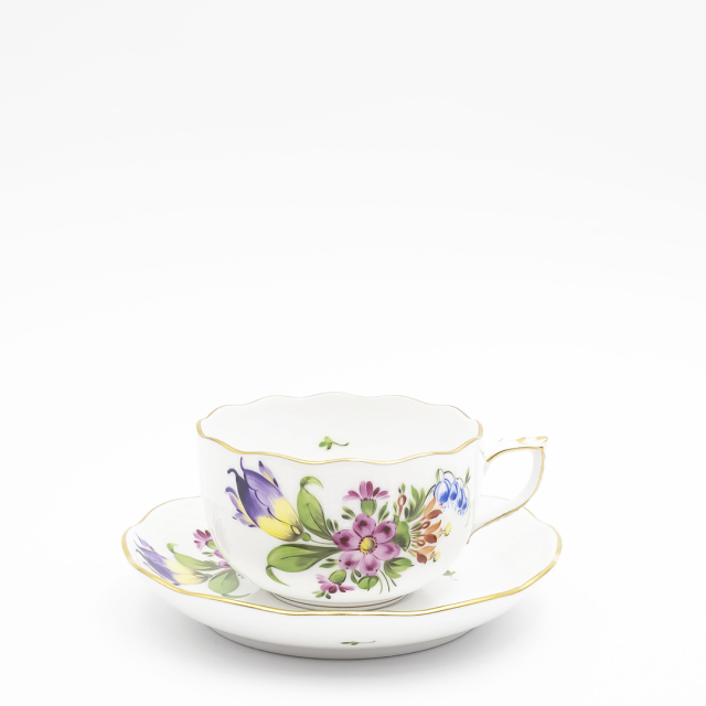 HERENDヘレンド チューリップの花束 小物入れ チューリップの