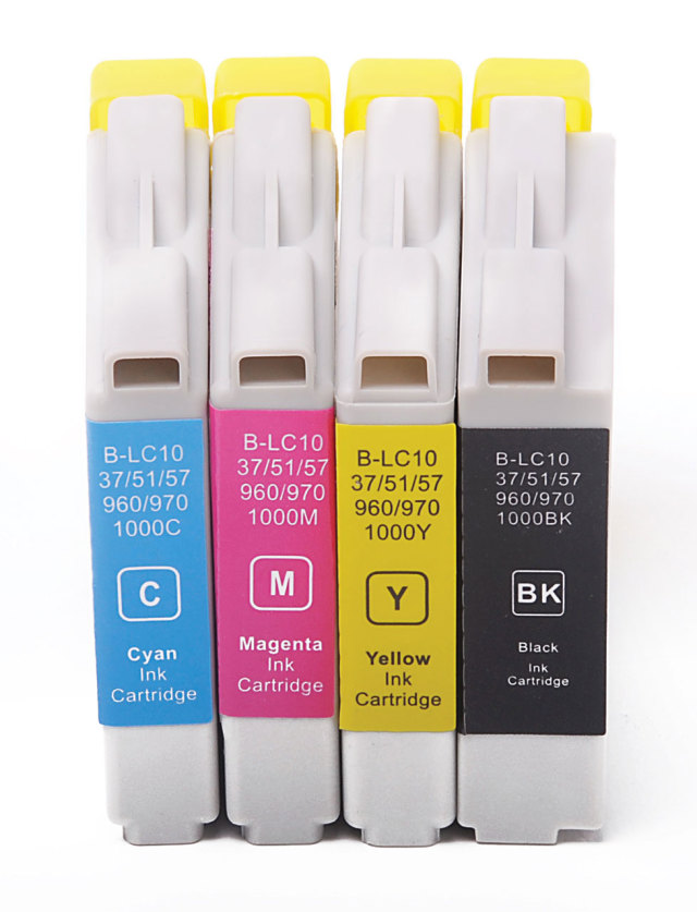 Brother(ブラザー)互換インクカートリッジ LC10-4PK 4色パック×10