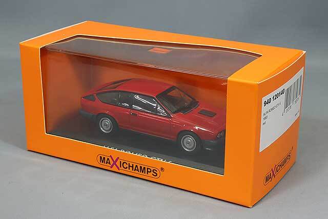 マキシチャンプス 1/43 アルファロメオ GTV 6 1983 レッド
