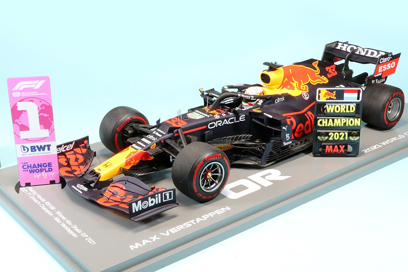 レッドブルホンダRB16BアブダビGPワールドチャンピオン
